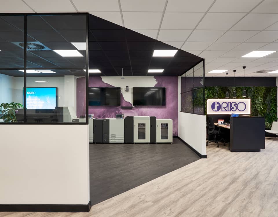 inspirational office interior design Riso by Cleo design & build