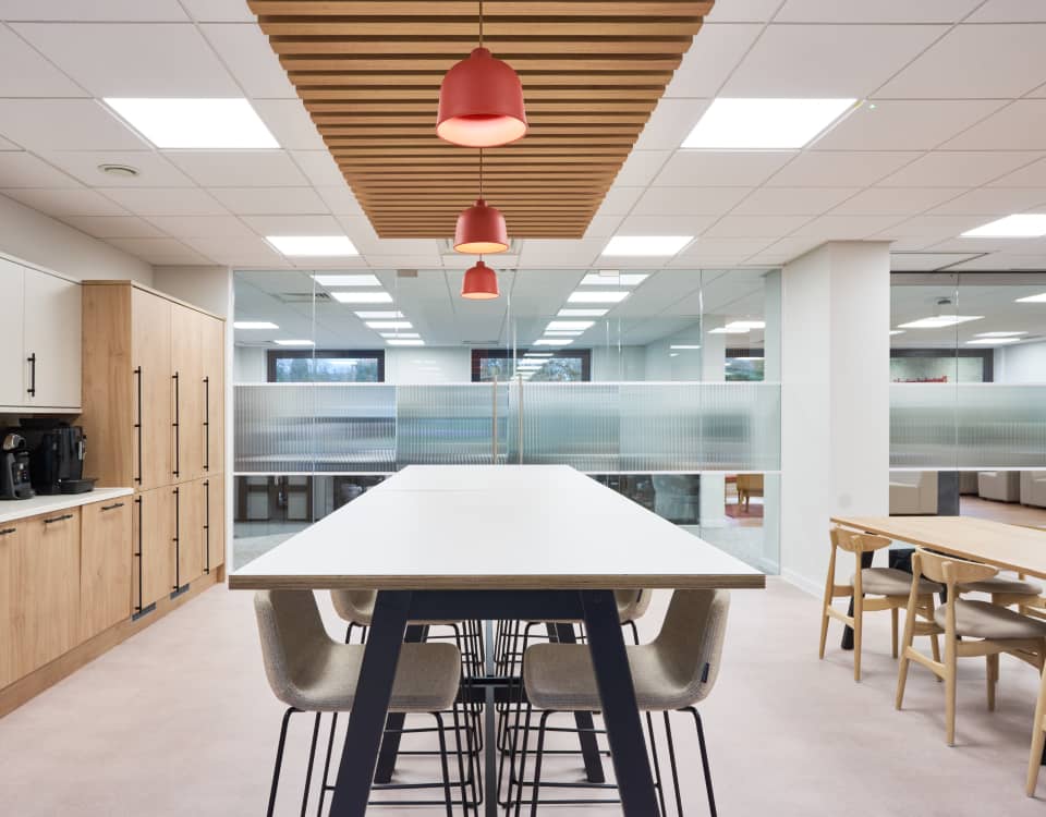 precision Cat A office fit out UK for Deutsche by Cleo London