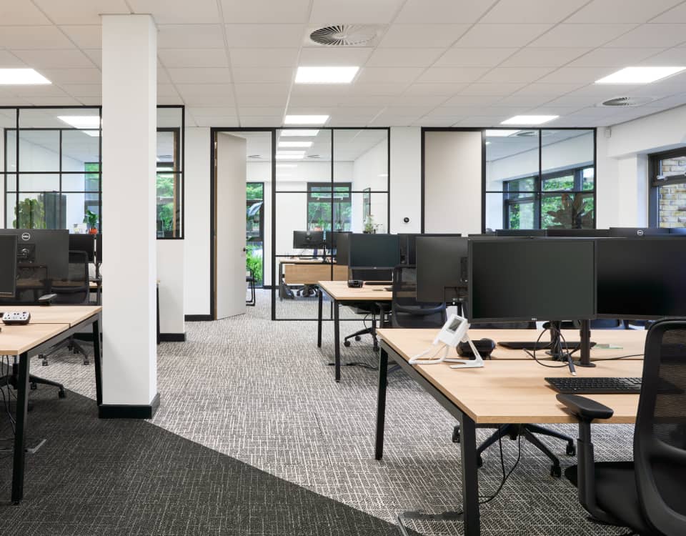 Riso open plan offices designed for collaboration & productivity by Cleo