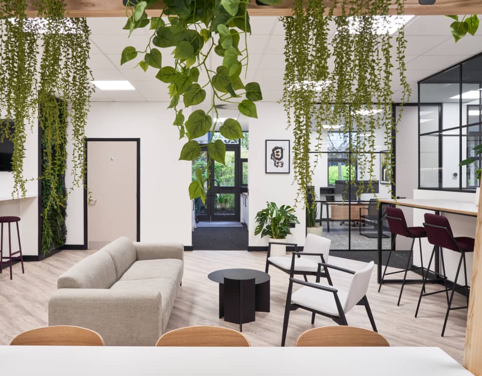 inspirational office interior design Riso by Cleo design & build