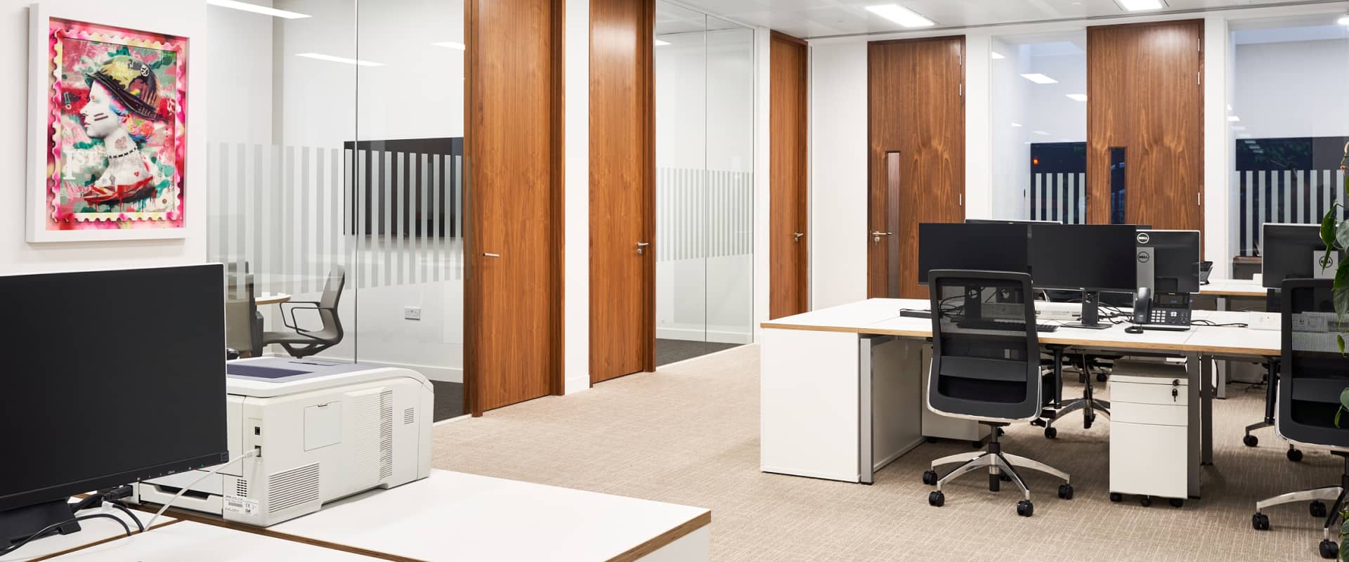 Coronation Case Study - London open plan office design & build by Cleo