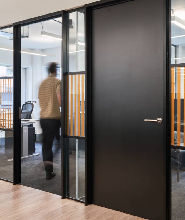 modern workspace design fit out for Brightbay by Cleo d&b