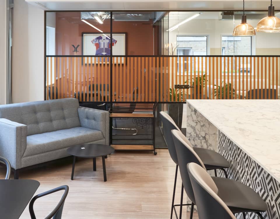 creative communal spaces & modern meeting rooms for Brightbay by Cleo design and build