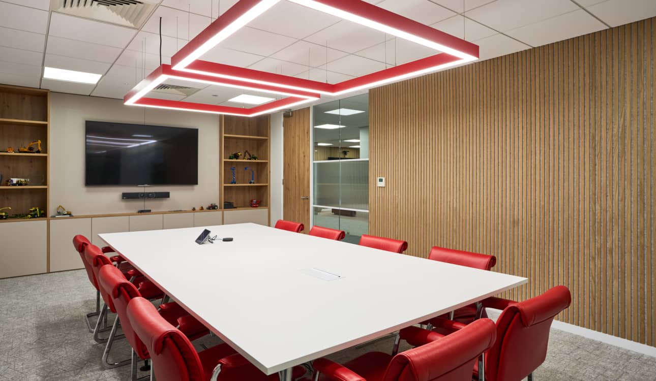 precision Cat A office fit out UK for Deutsche by Cleo London