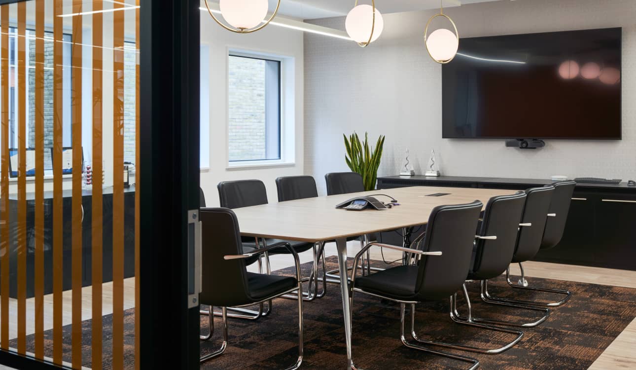 inspiring workplace fit out for Brightbay by Cleo design and build
